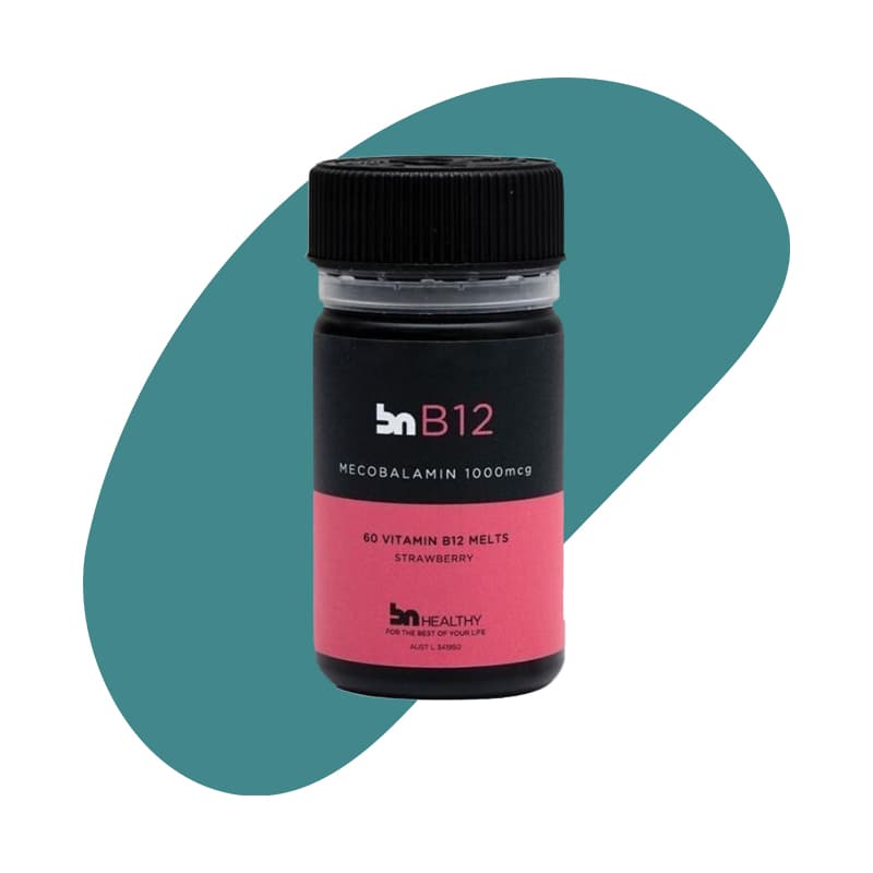 B12 Melts Mecobalamin Strawberry 1000mcg