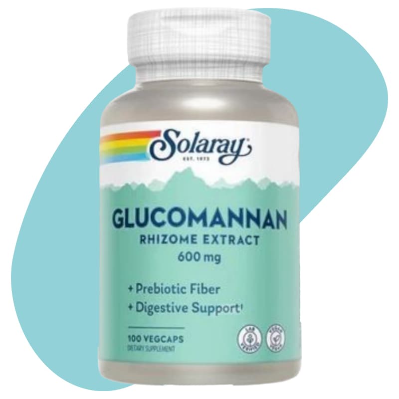 Glucomannan 600mg