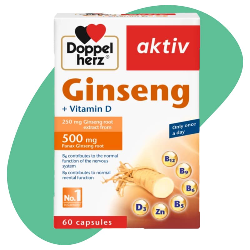 Ginseng + Vitamin D