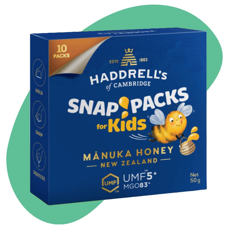 Snap Pack Kids Manuka Honey +5 UMF / MGO 83+