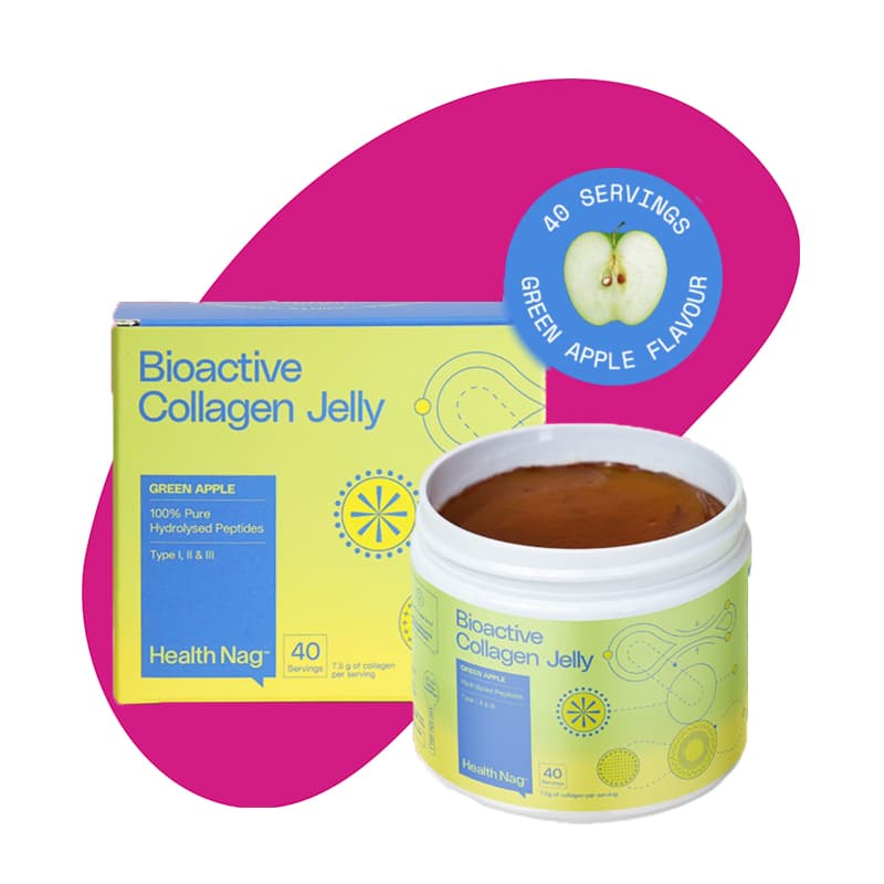Bioactive Collagen Jelly, Green Apple, 400g