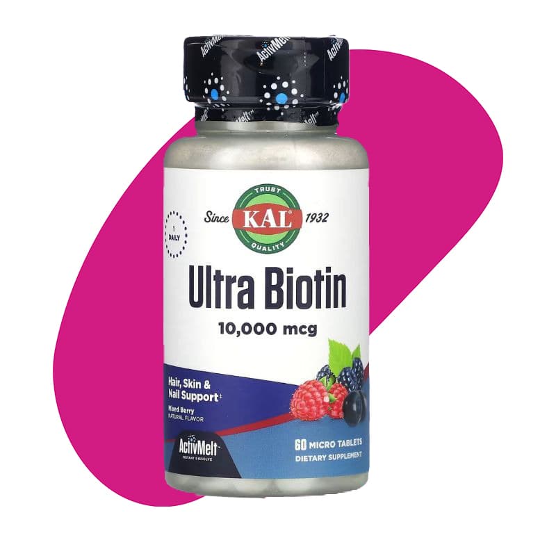 Ultra Biotin 10000mcg 60 Microtablets Mixed Berry