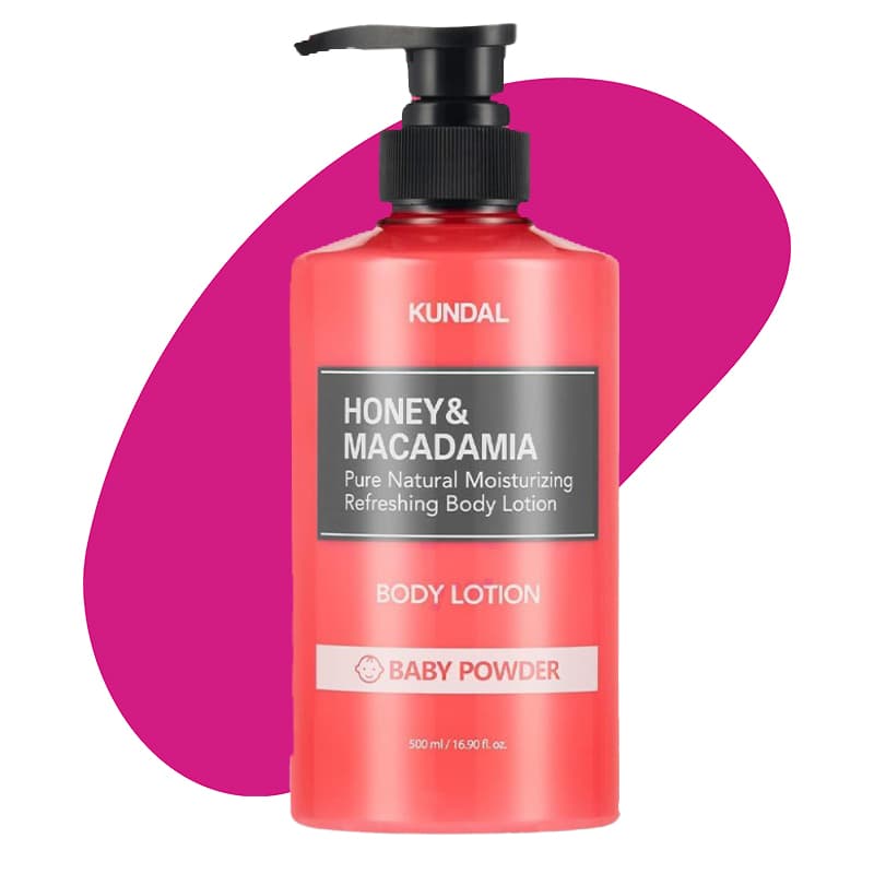 Honey & Macadamia Pure Natural Moisturizing Refreshing Body Lotion