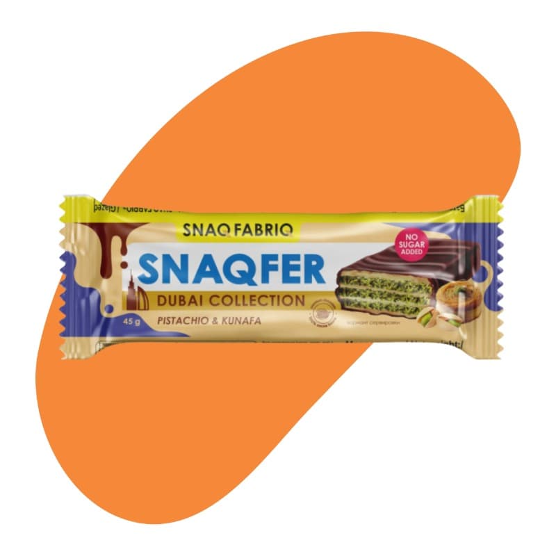 Snaqfer Wafer Pistachio & Kunafa