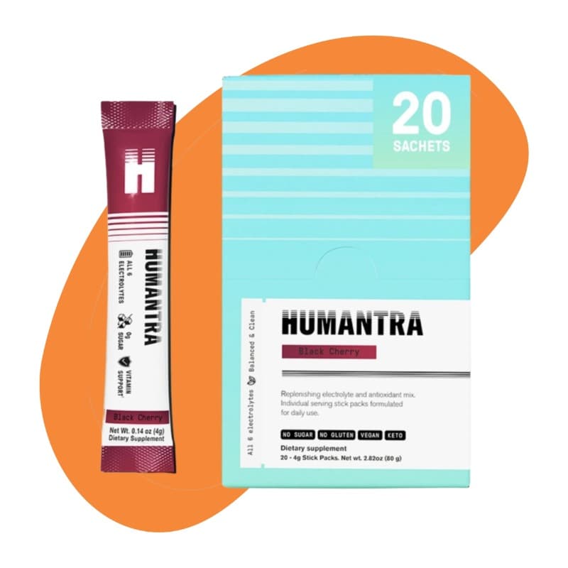 Humantra Hydration, Black Cherry