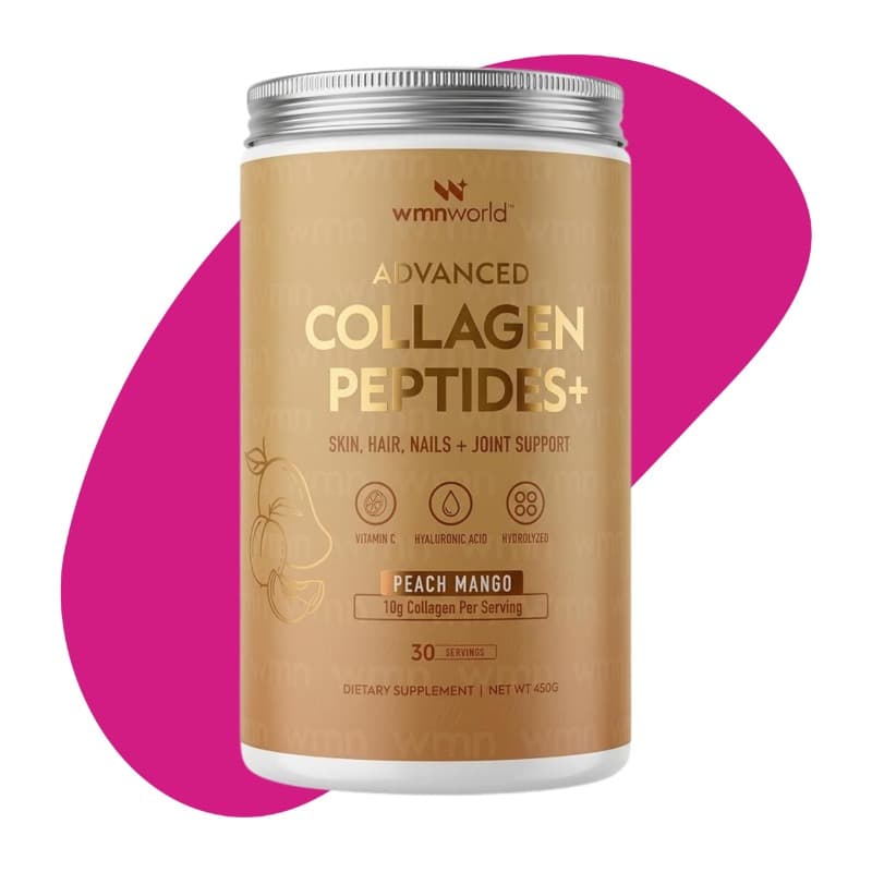 Advanced Collagen Peptides+, Peach Mango