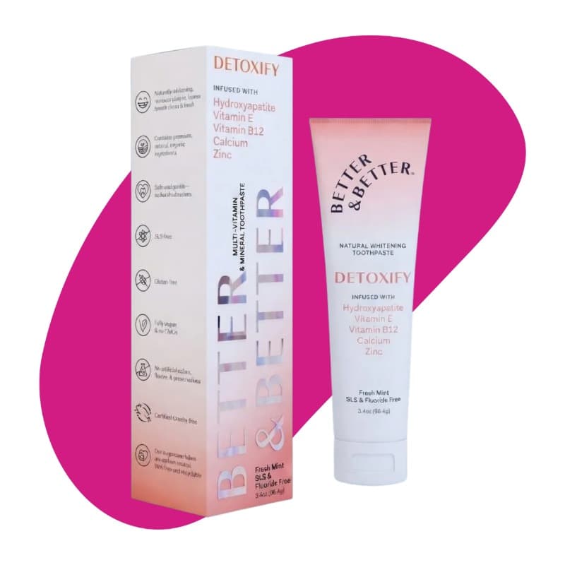 Detoxify Natural Whitening Toothpaste