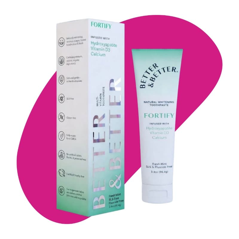Fortify Natural Whitening Toothpaste